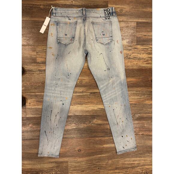 Hudson Zack Jeans sz 40 mens, Unique, Streetwear, Grunge, Biker - Picture 5 of 5
